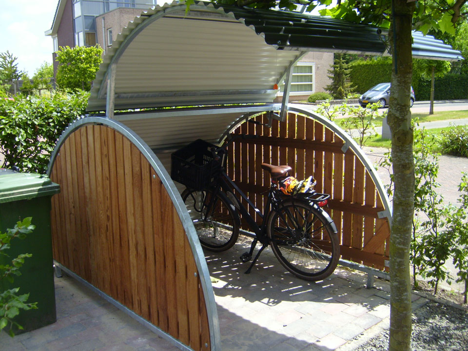 media hoe landelijk Fietsenstalling F-650 - de fietsenstalling voor woonwijk of tuin